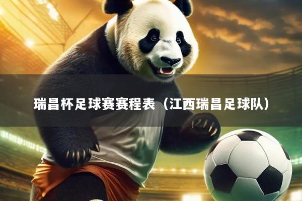 瑞昌杯足球赛赛程表(江西瑞昌足球队)