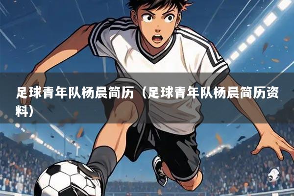 足球青年队杨晨简历（足球青年队杨晨简历资料）