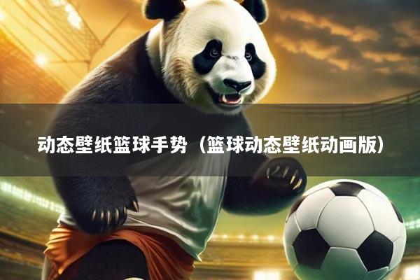 动态壁纸篮球手势（篮球动态壁纸动画版）