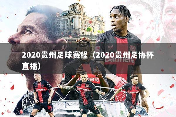 2020贵州足球赛程（2020贵州足协杯直播）